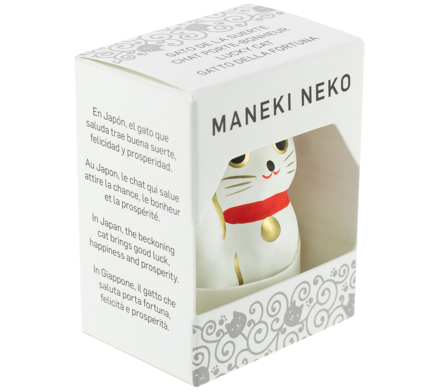 Maneki Neko Shiro - Blanc, Bonheur