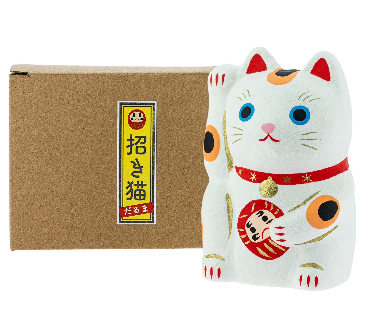 Maneki Neko Daruma - Calico