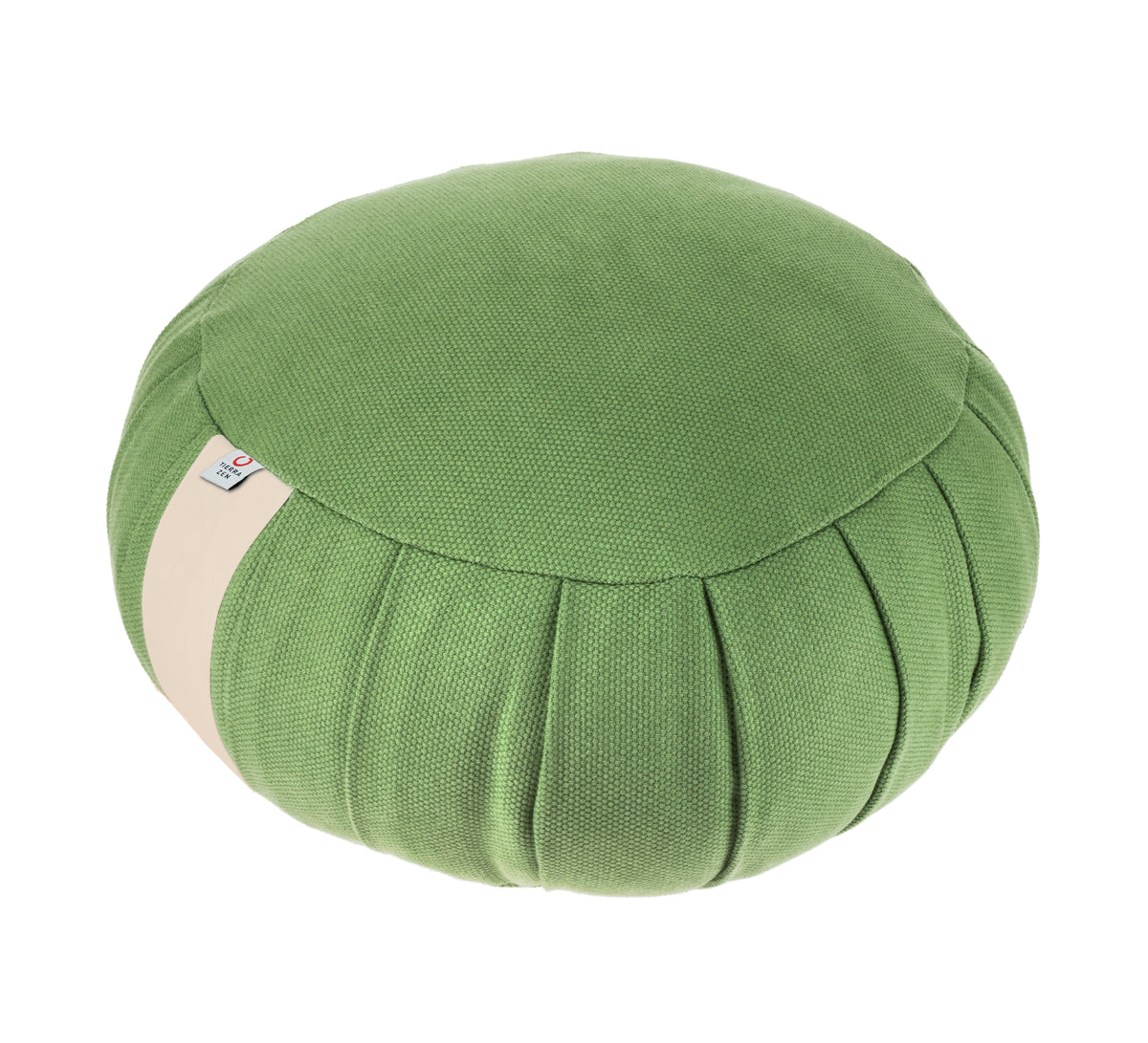 Zafu rotondo Kapok - Verde oliva