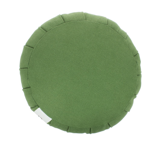 Zafu redondo de sumaúma - Verde azeitona