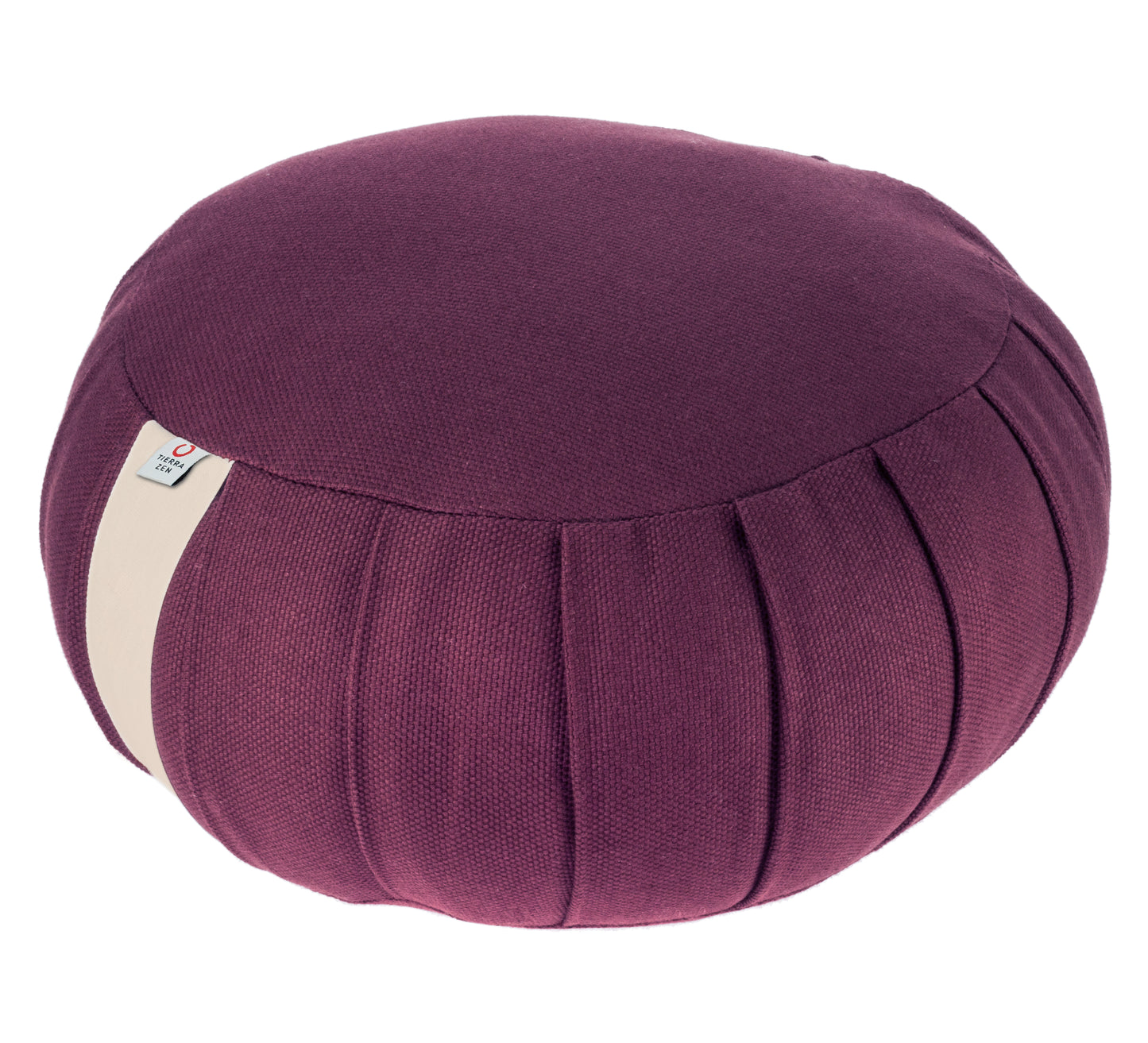 Zafu redondo de sumaúma - Roxo