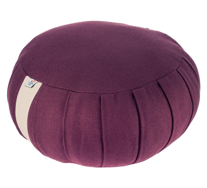 Zafu redondo de sumaúma - Roxo