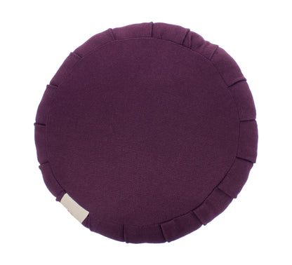 Zafu redondo de sumaúma - Roxo
