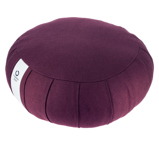 Kapok Round Zafu - Purple, Large