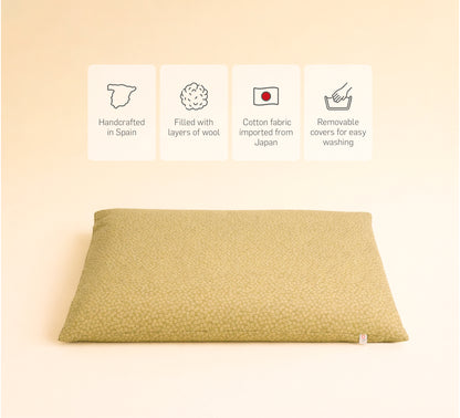 Zabutón Sakura Verde