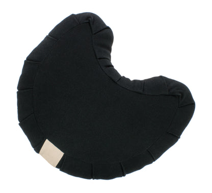 Kapok Half-moon Zafu - Black