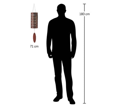 Campana de Viento Aloha - Púrpura