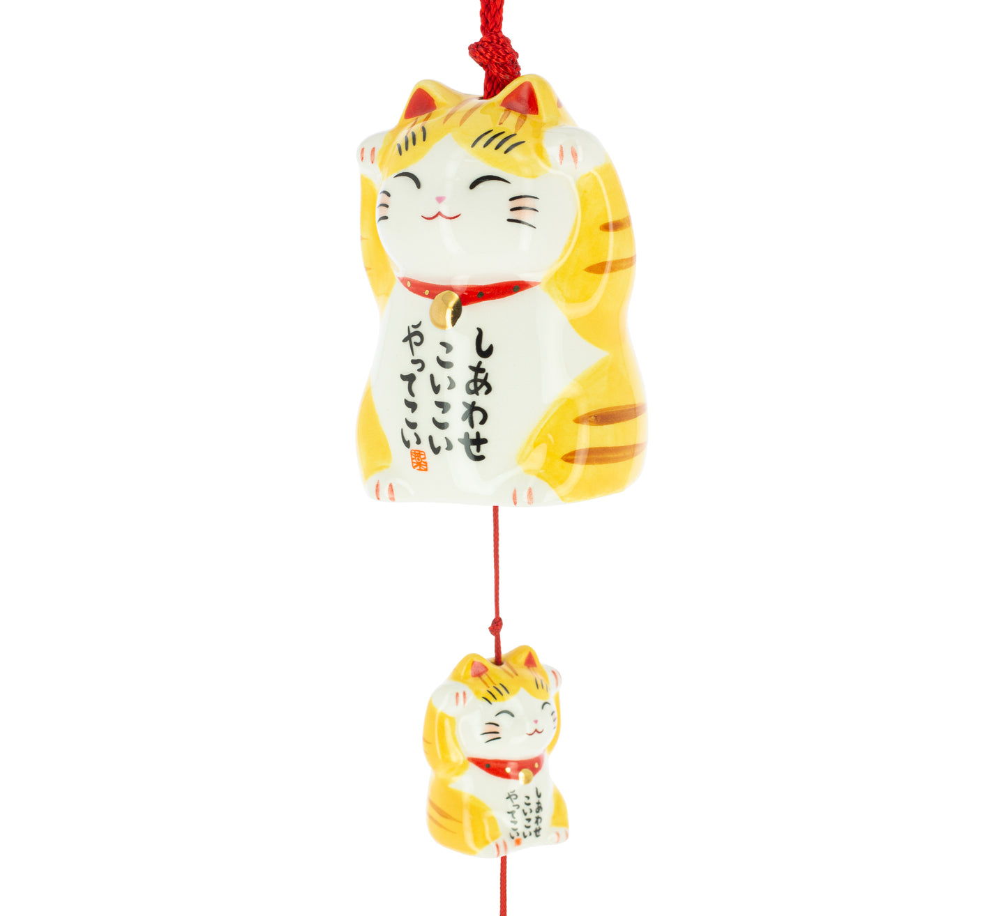 Cloche Furin Céramique Maneki Neko Chatora