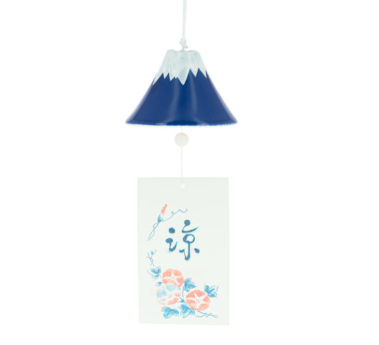Campana Furin Cerámica Fuji Azul
