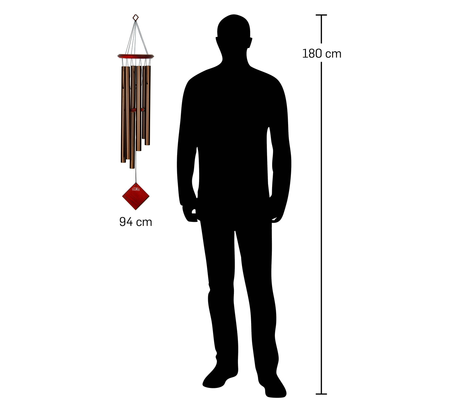 Campana de Viento Encore Tierra - Bronce