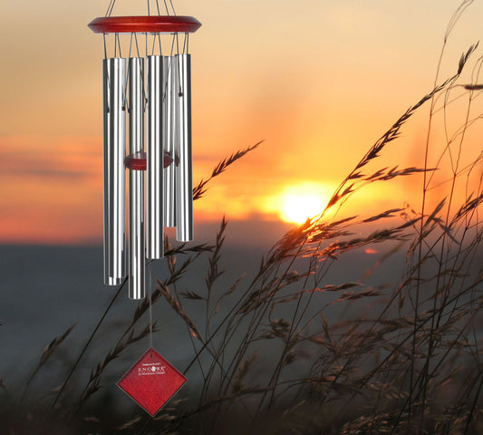 Campana de Viento Encore Plutón - Plateado