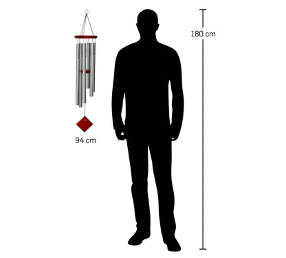 Carillon à Vent Encore Terre - Argenté