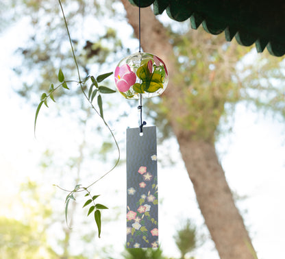 Furin Crystal Bell Asagao, 7cm    