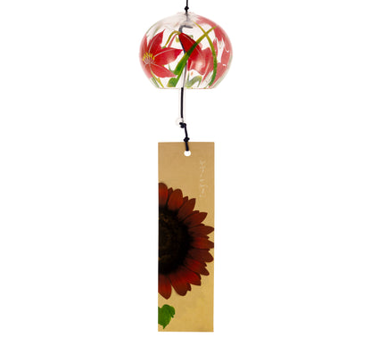 Campana di cristallo Furin Yuri, 7 cm 