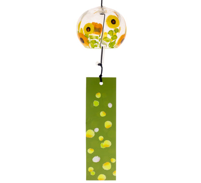 Furin Crystal Bell Himawari, 7cm