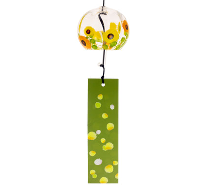 Furin Crystal Bell Himawari, 7cm