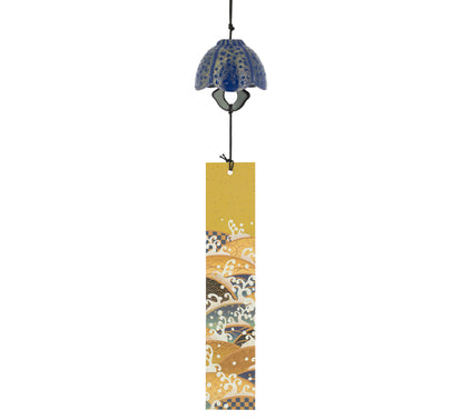 Cloche Feng Shui Furin Hana Indigo