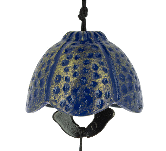 Campana Feng Shui Furin Hana Índigo