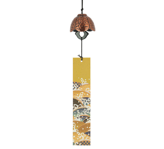 Campana Feng Shui Furin Hana Cobre