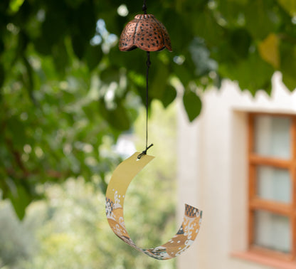 Campana Feng Shui Furin Hana Cobre