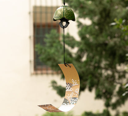 Campana Feng Shui Furin Hana Verde