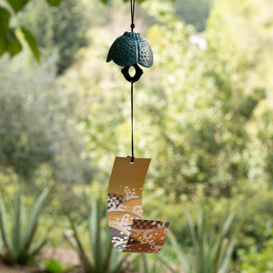 Furin Feng Shui Glocke Hana - Türkis