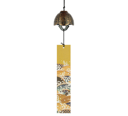 Campana Feng Shui Furin Hana Bronce