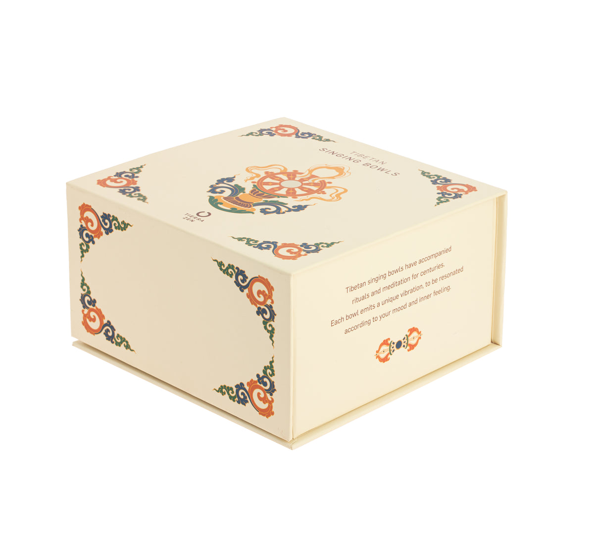 Cuenco Tibetano Claro con Mantra 9 cm