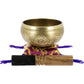 Tibetan Singing Bowl with Engravings - 11 cm