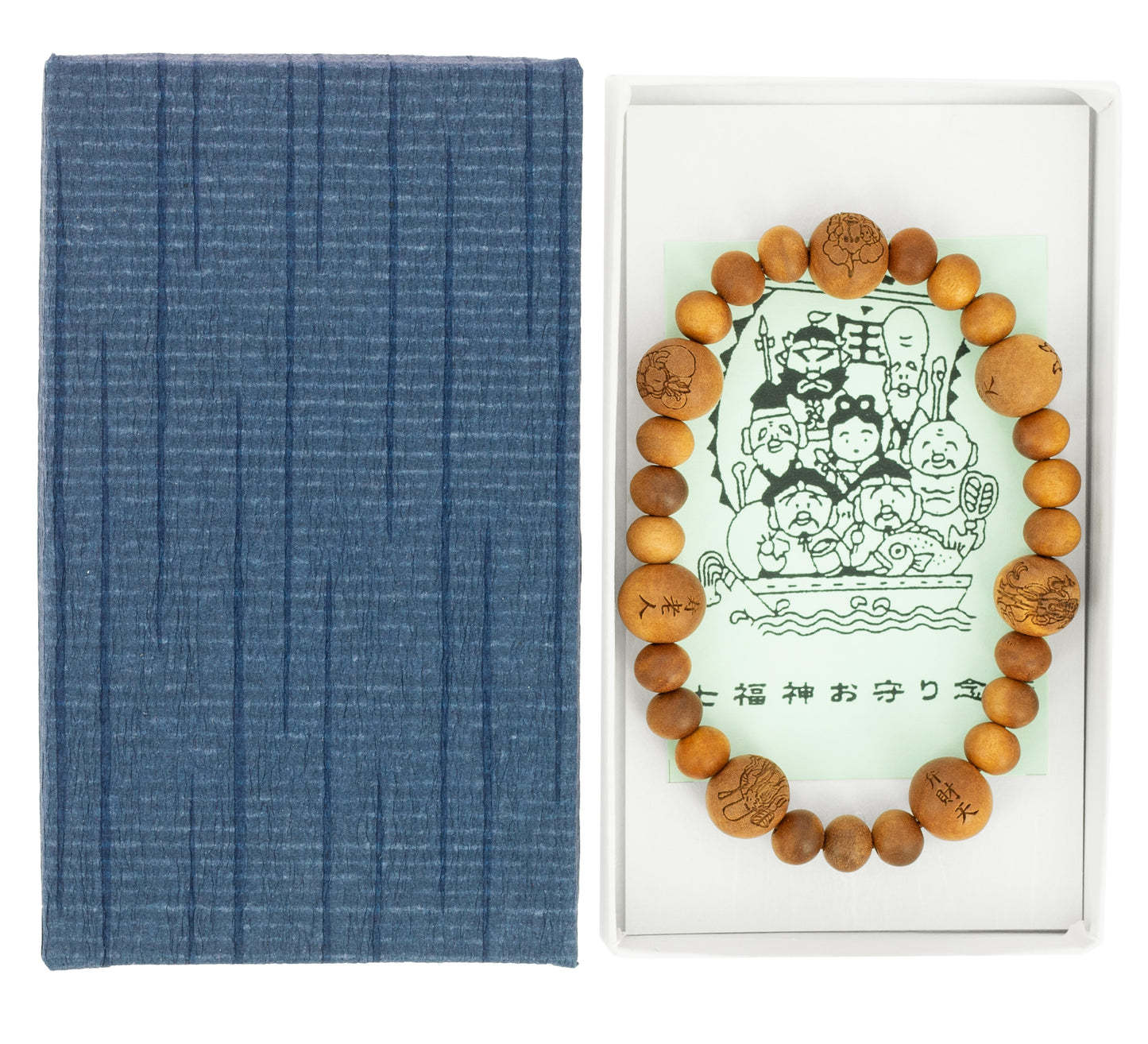 Nenju Wrist Mala - Good Fortune, Sandalwood