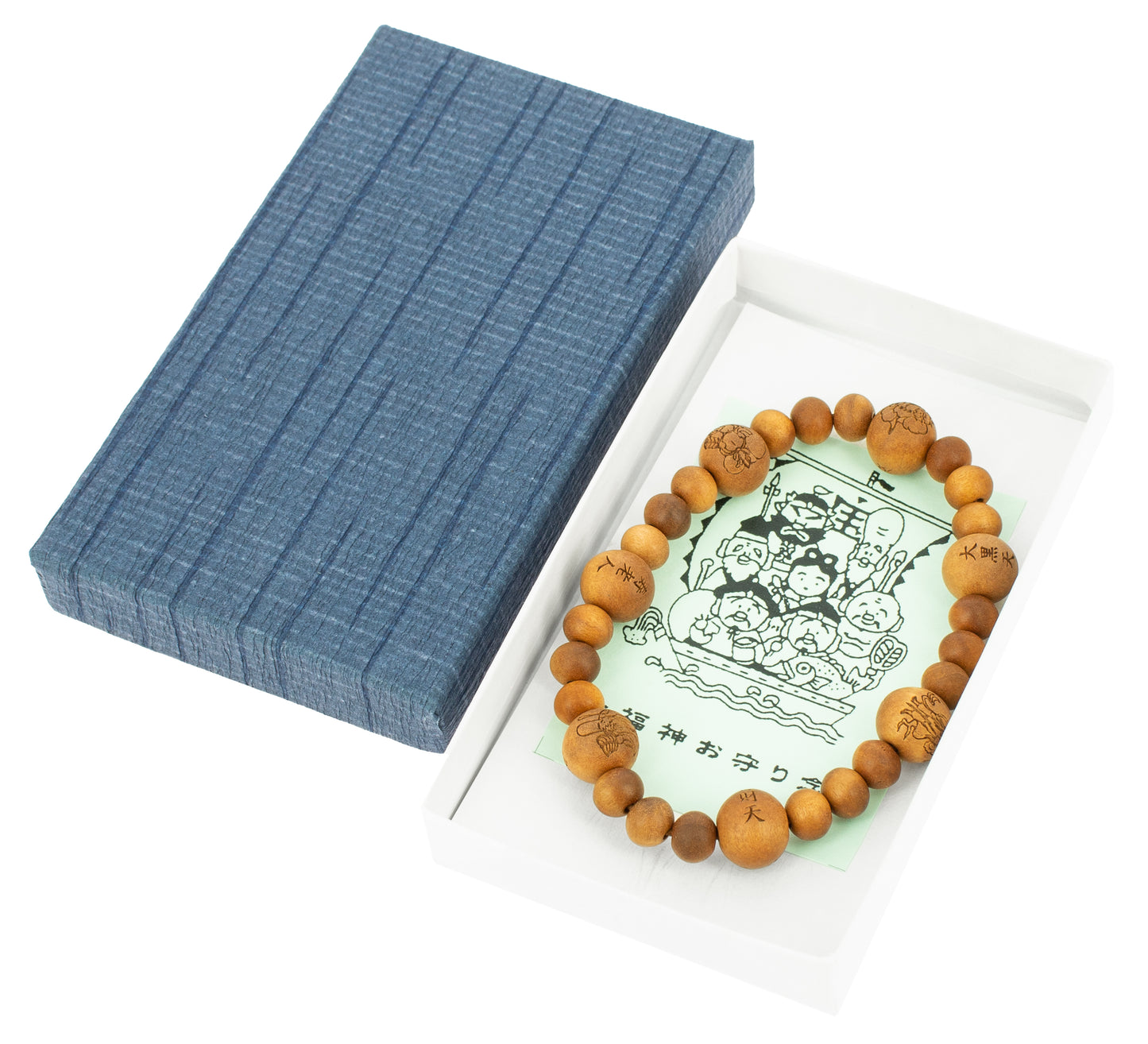 Nenju Wrist Mala - Good Fortune, Sandalwood