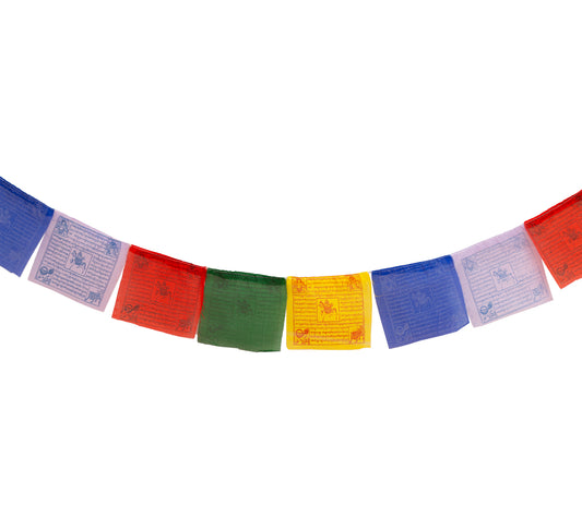 Drapeaux de Prières Divinités 14 x 14 cm