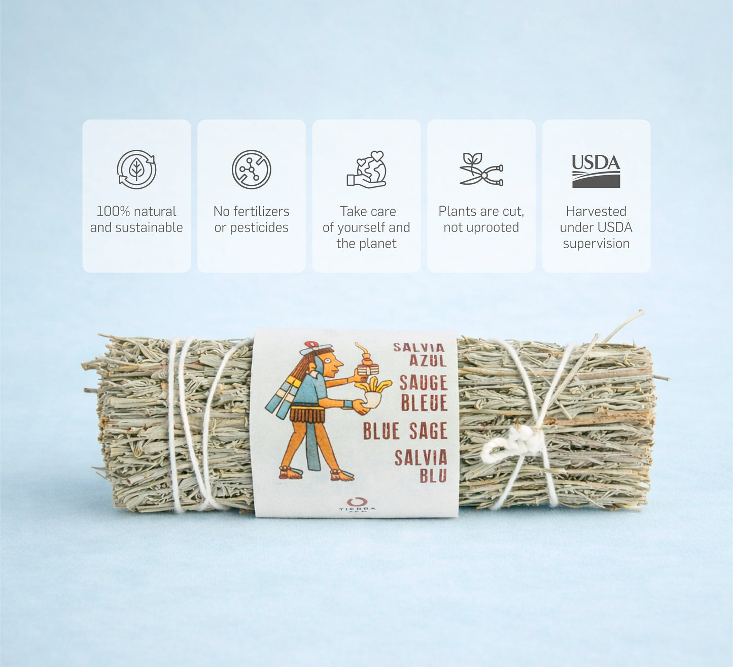 Pacchetto per la purificazione con salvia blu