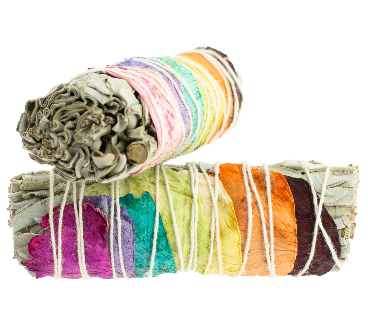 7-Chakra California White Sage Smudging Bundle