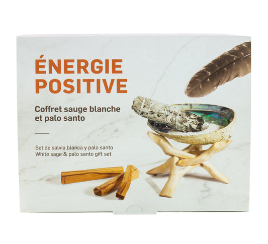 Coffret Énergie Positive - Sauge et Palo Santo