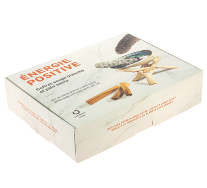 Set Energía Positiva - Salvia Blanca & Palo Santo.