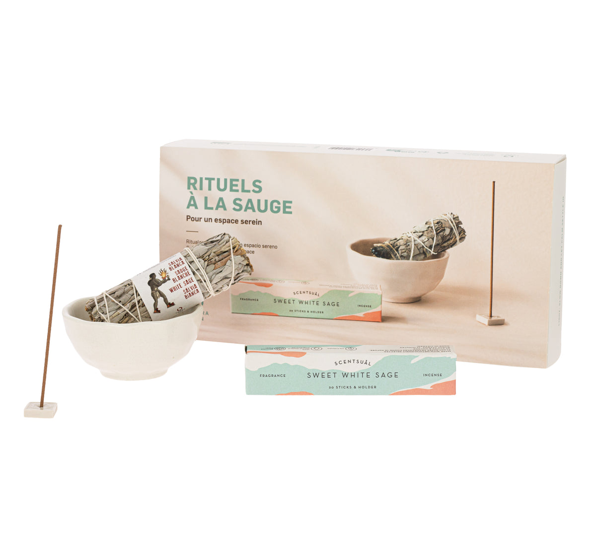 Rituels à La Sauge - Coffret Encens et Bâttonet