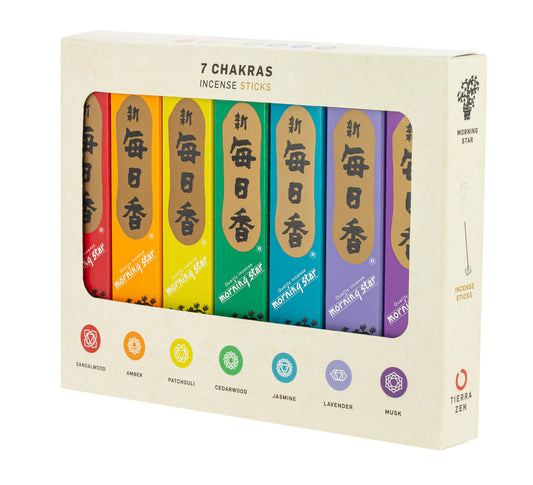 Set Incienso Morning Star 7 Chakras