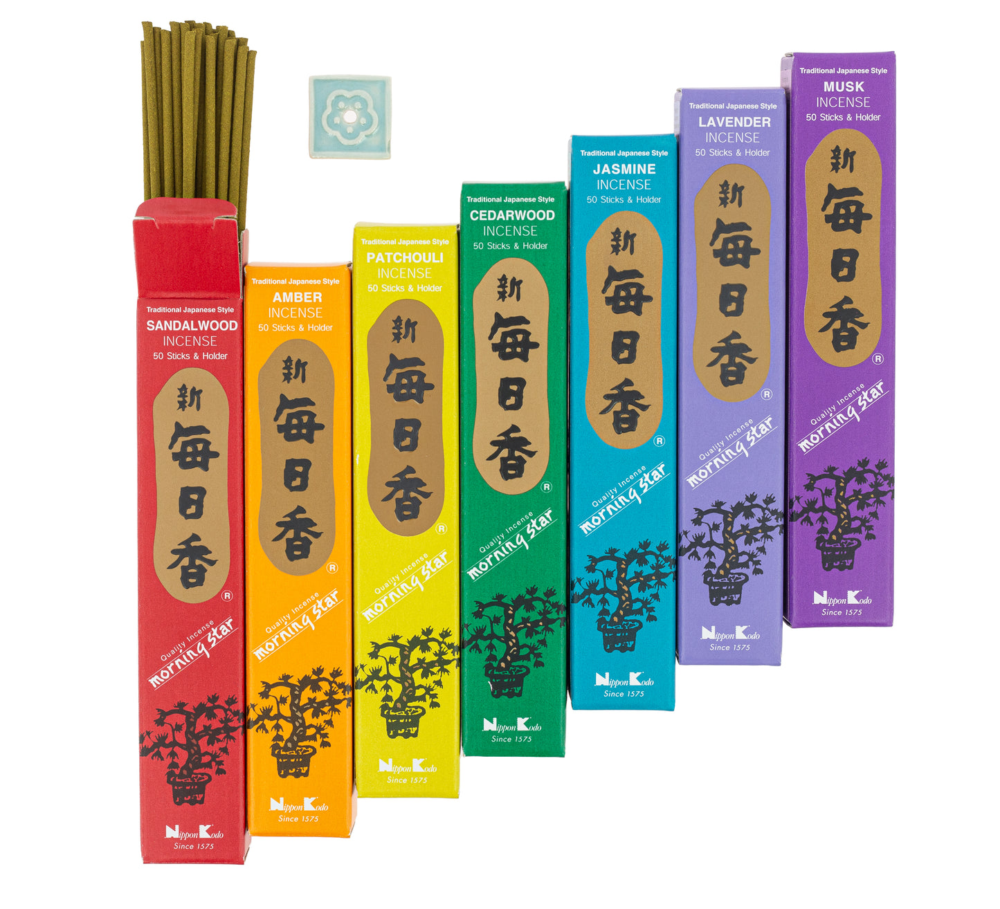 Set Incienso Morning Star 7 Chakras