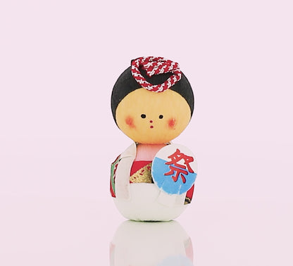 Okiagari Roly-poly Doll - Japanese Festival Ami