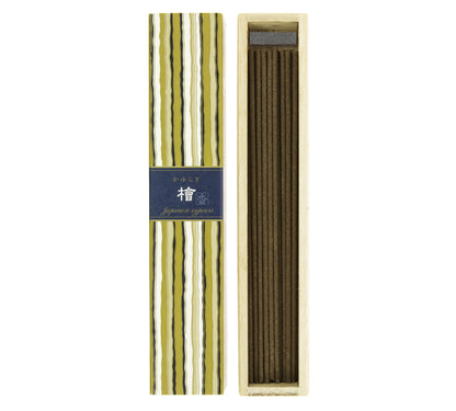 Kayuragi Incense - Hinoki Japanese Cypress