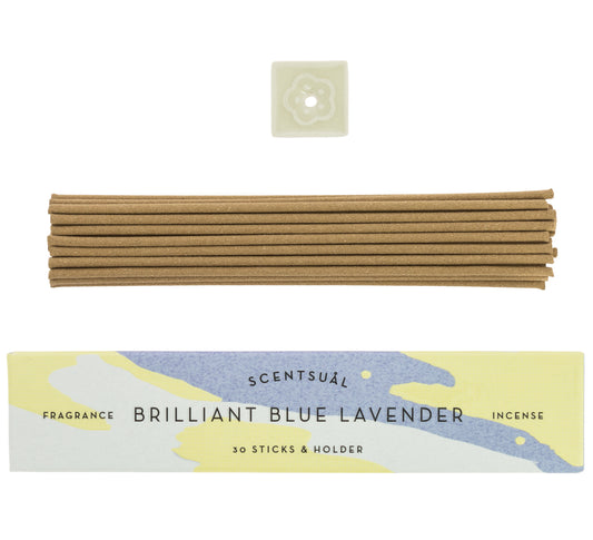 Scentsual Incense - Brilliant Blue Lavender