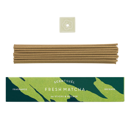 Scentsual Incense - Fresh Matcha Green Tea