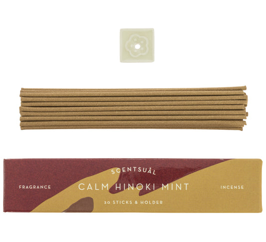 Scentsual Incense - Calm Hinoki Mint