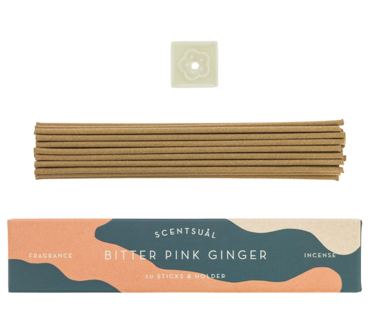 Scentsual Incense - Bitter Pink Ginger