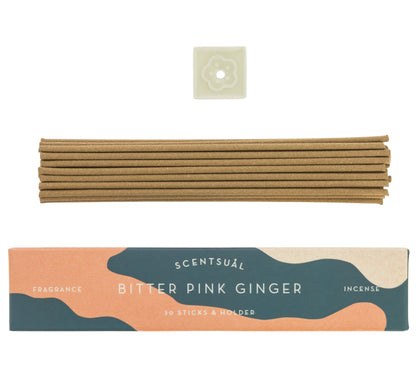 Scentsual Incense - Bitter Pink Ginger