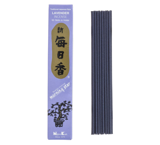 Morning Star Incense - Lavender, 50 Sticks