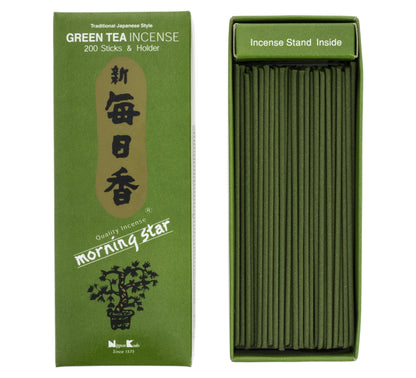 Incienso Morning Star Té Verde 200 barritas
