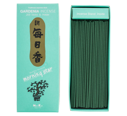 Morning Star Incense - Gardenia, 200 Sticks