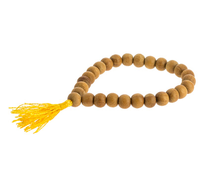 Light Wood Wrist Mala